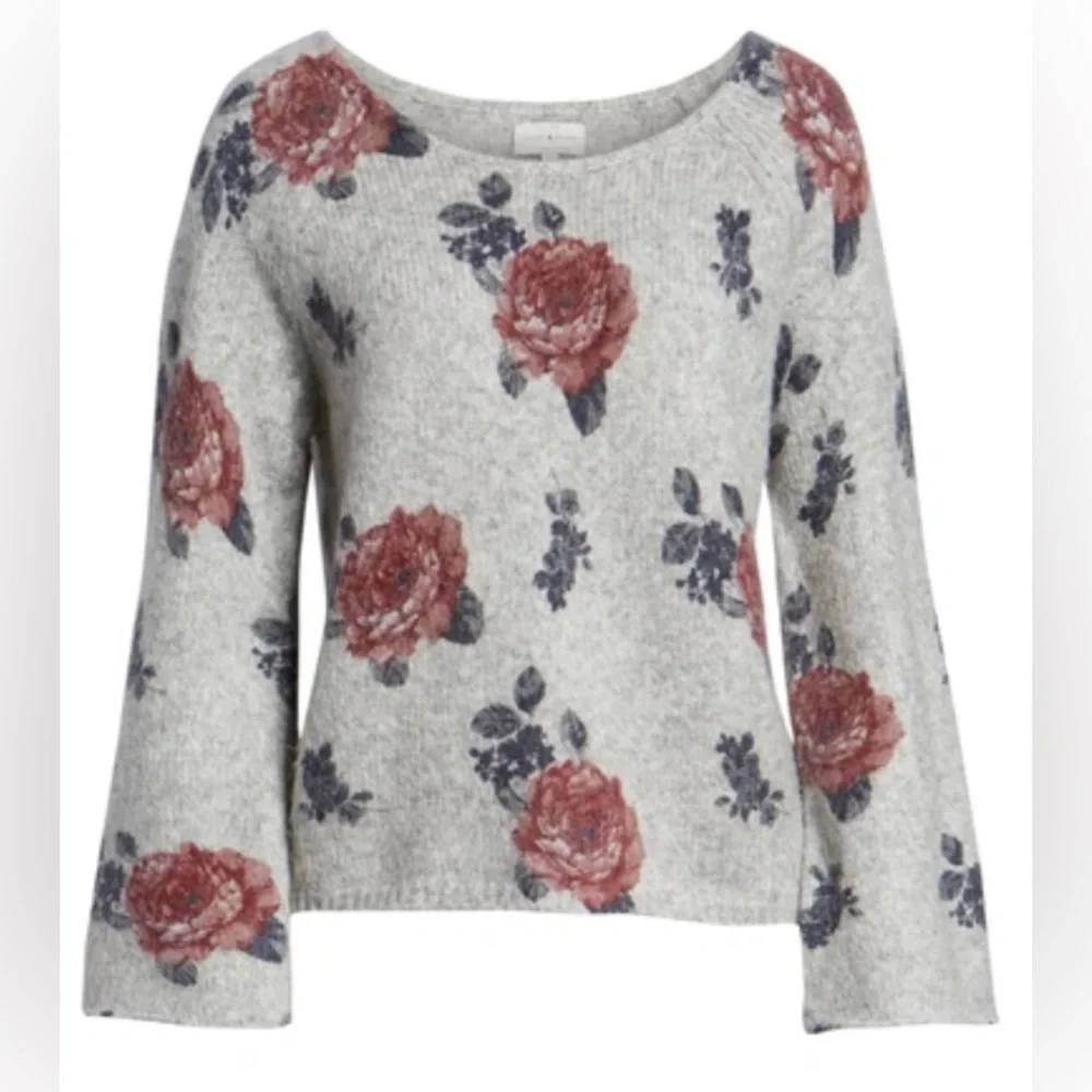 Lucky Brand floral sweater size Small - Picture 3 of 7